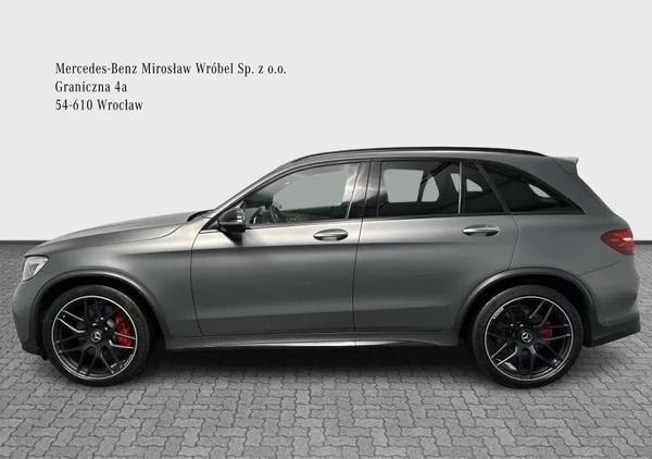 Mercedes-Benz GLC cena 259900 przebieg: 102200, rok produkcji 2018 z Wrocław małe 407